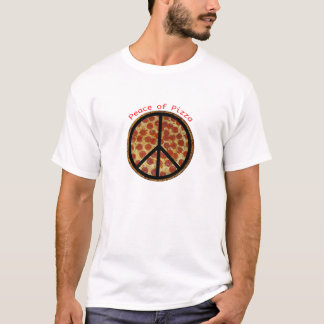 ピザの平和 Tシャツ