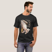 ピザの手 Tシャツ (正面フル)