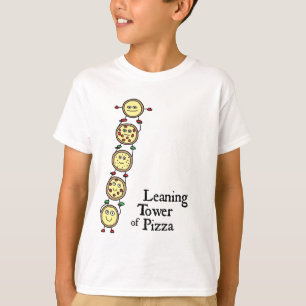 ピザの斜塔 Tシャツ
