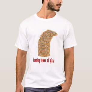 ピザの斜塔 Tシャツ