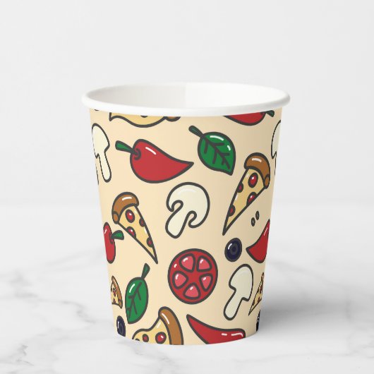 ピザの日 紙コップ (左)