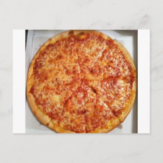 ピザの時間！ ポストカード (正面)