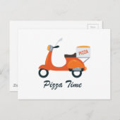 ピザの時間 ポストカード (正面/裏面)