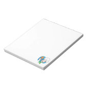 ピザの漫画のシェフ ノートパッド (回転)