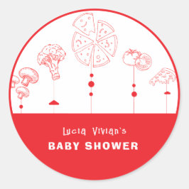 ピザの特別配達 ラウンドシール