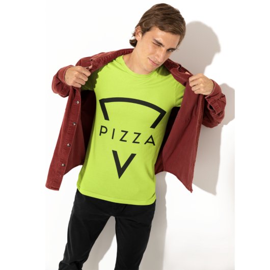 ピザの男 Tシャツ