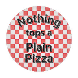 ピザの素朴な味は何もない カッティングボード