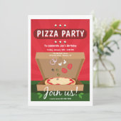 ピザの配達 招待状 (スタンド正面)