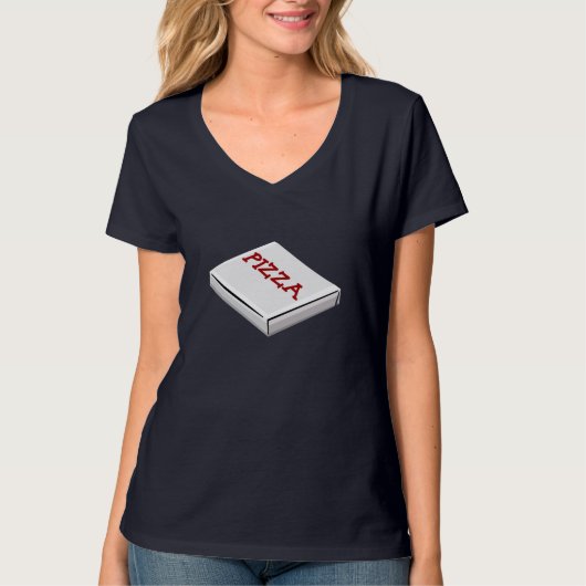 ピザの配達 Tシャツ (正面)