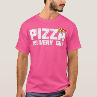 ピザの配達guyピザ愛好家のための設計 tシャツ
