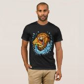 ピザの雄叫び Tシャツ (正面フル)