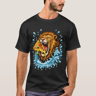 ピザの雄叫び Tシャツ