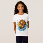 ピザの雄叫び Tシャツ (正面フル)