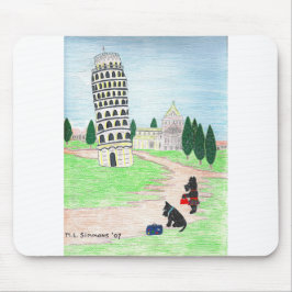 ピザはどこにある マウスパッド