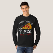 ピザはラブスライス天国 Tシャツ (正面フル)