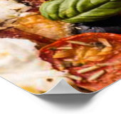 ピザは人々を台所に連やる気を起こさせる結する ポスター (角)