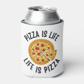 ピザは人生はピザおもしろい 缶クーラー (缶正面)