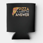 ピザは常に答えピザ好き 缶クーラー (正面)
