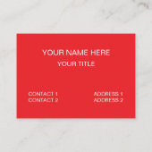 ピザは毎時を幸せな時間のピザにする 名刺 (裏面)