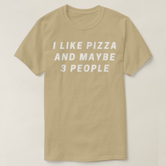 ピザは私のお気に入りの邪魔17593405 Tシャツ (デザイン正面)