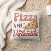 ピザは私のバレンタイン クッション (ブランケット)