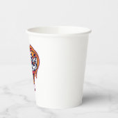 ピザは私のバレンタイン！ 紙コップ (左)