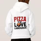 ピザは私の愛の言葉 (裏面)