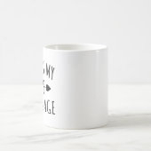 ピザは私の愛の言語 - ピザ愛好家向け コーヒーマグカップ (中央)