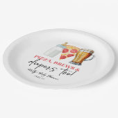 ピザもパンもオムツも！赤ちゃんシャワー ペーパープレート (アングル)