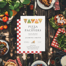 ピザやおしゃれな赤ちゃんシャワー