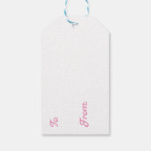 ピザをかわいらし持つアニメの少女|過去記事 ギフトタグ (裏面)