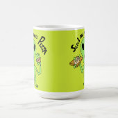 ピザをもう送って UFO コーヒーマグカップ (中央)