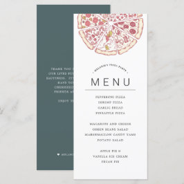 ピザをテーマにしたパーティー | 料理メニュー メニュー