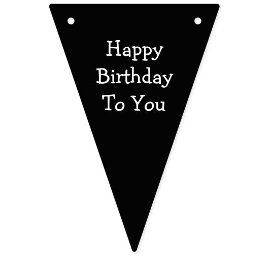 ピザをテーマにした誕生日パーティバナー バンティングフラッグ (第3の旗)