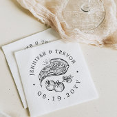 ピザをテーマにした高級な| ナプキン スタンダードカクテルナプキン