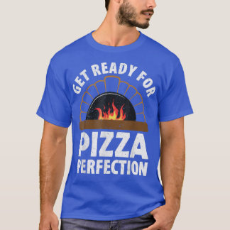 ピザを作るピザパーフェクトTシャツ Tシャツ