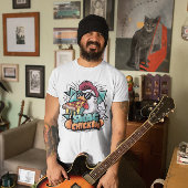 ピザを使ったシェード付きチキンクールグ Tシャツ