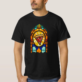 ピザを信じてる Tシャツ