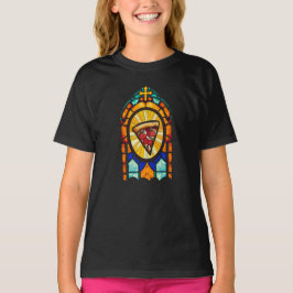ピザを信じてる Tシャツ