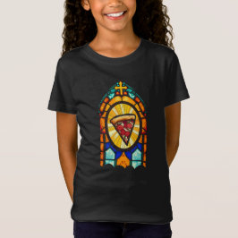 ピザを信じてる Tシャツ