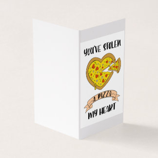 ピザを盗んだぞハート