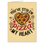 ピザを盗んだ私のハート – ピザフおもしろいォーバー (正面)