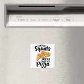 ピザを落とした時だけスクワットする マグネット (インサイチュ (食洗機))
