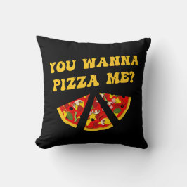 ピザを食べおもしろい物に クッション