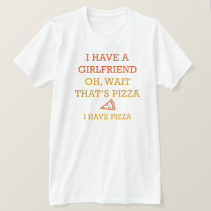 ピザを食べた Tシャツ