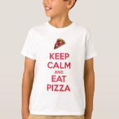 ピザを食べろ 2 Tシャツ (正面)