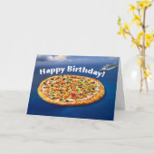 ピザアイランド誕生日カード カード (黄色い花)