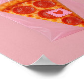 ピザアートおもしろいプリント、キッチンエステティックウォール ポスター (角)