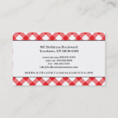 ピザイタリアンレストラン 名刺 (裏面)