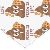 ピザウンチEmoji ショートテーブルランナー (コーナー)